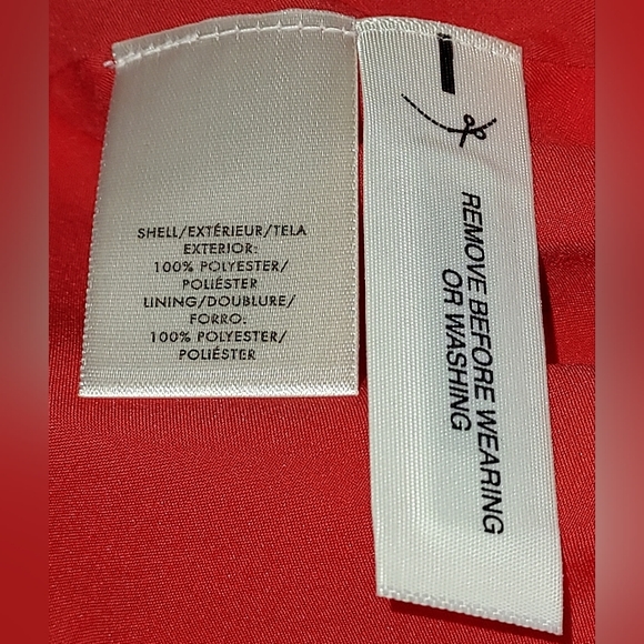 Ann Taylor Petite Bright Orange Sleeveless Fitted Dress NWT - Picture 9 of 9